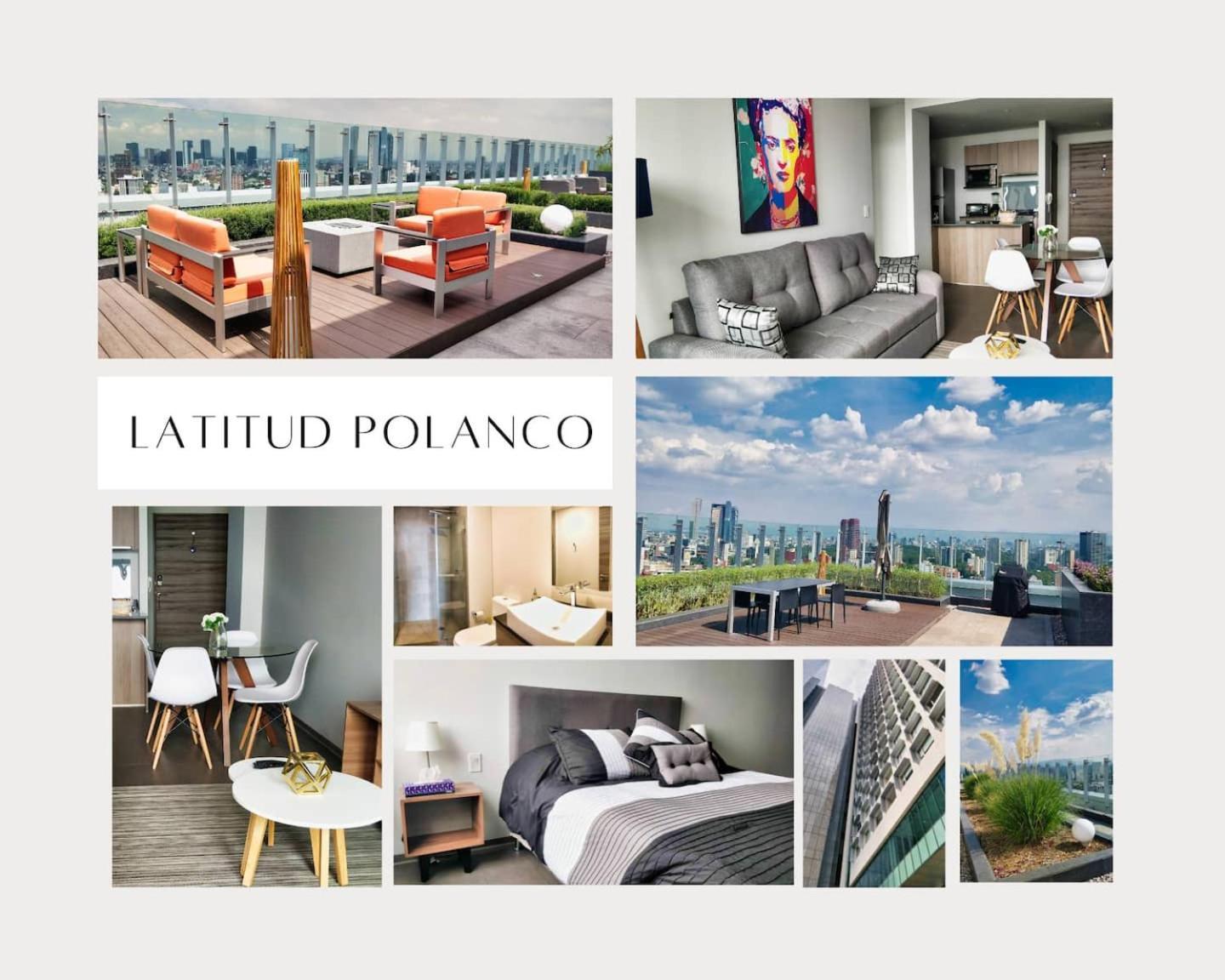 Alluring Views, Luxuriously Appointed In Polanco Мехико Экстерьер фото