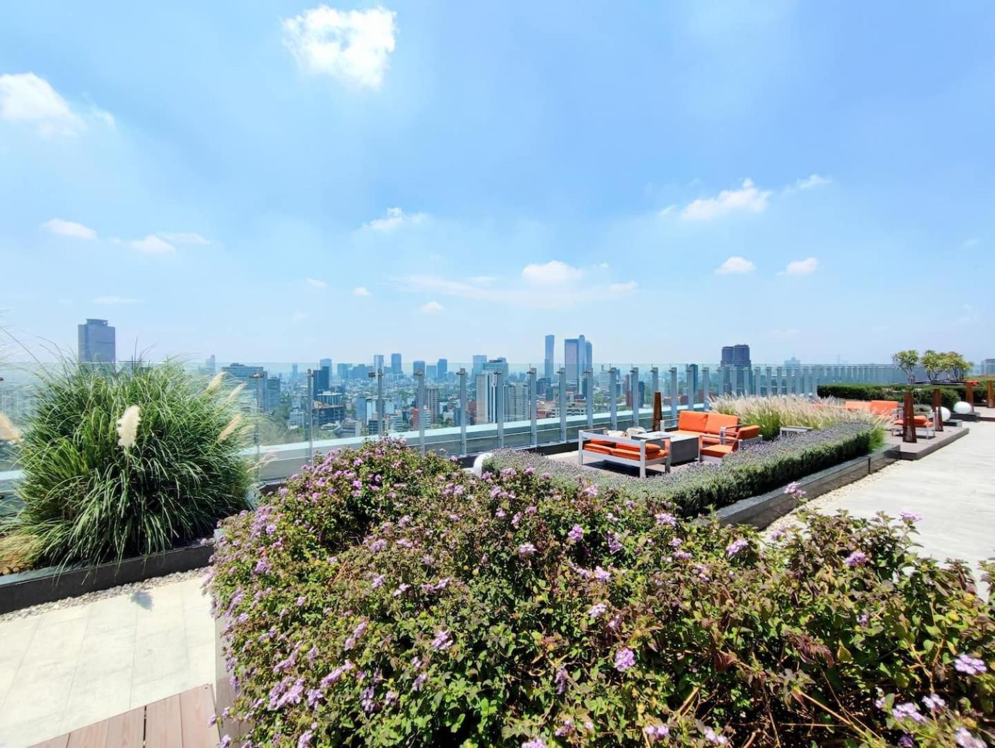 Alluring Views, Luxuriously Appointed In Polanco Мехико Экстерьер фото